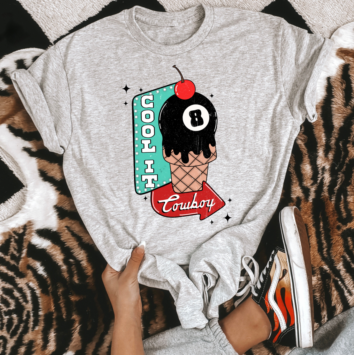 Cool It Cowboy TEE or CREWNECK