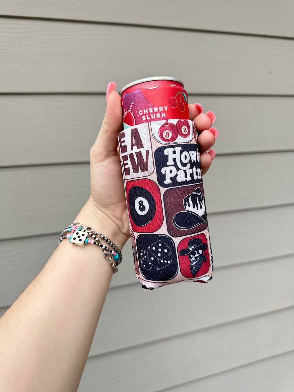 Howdy Partner Koozie (2 sizes)
