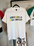 Cowgirls For Christ Tee or Crewneck