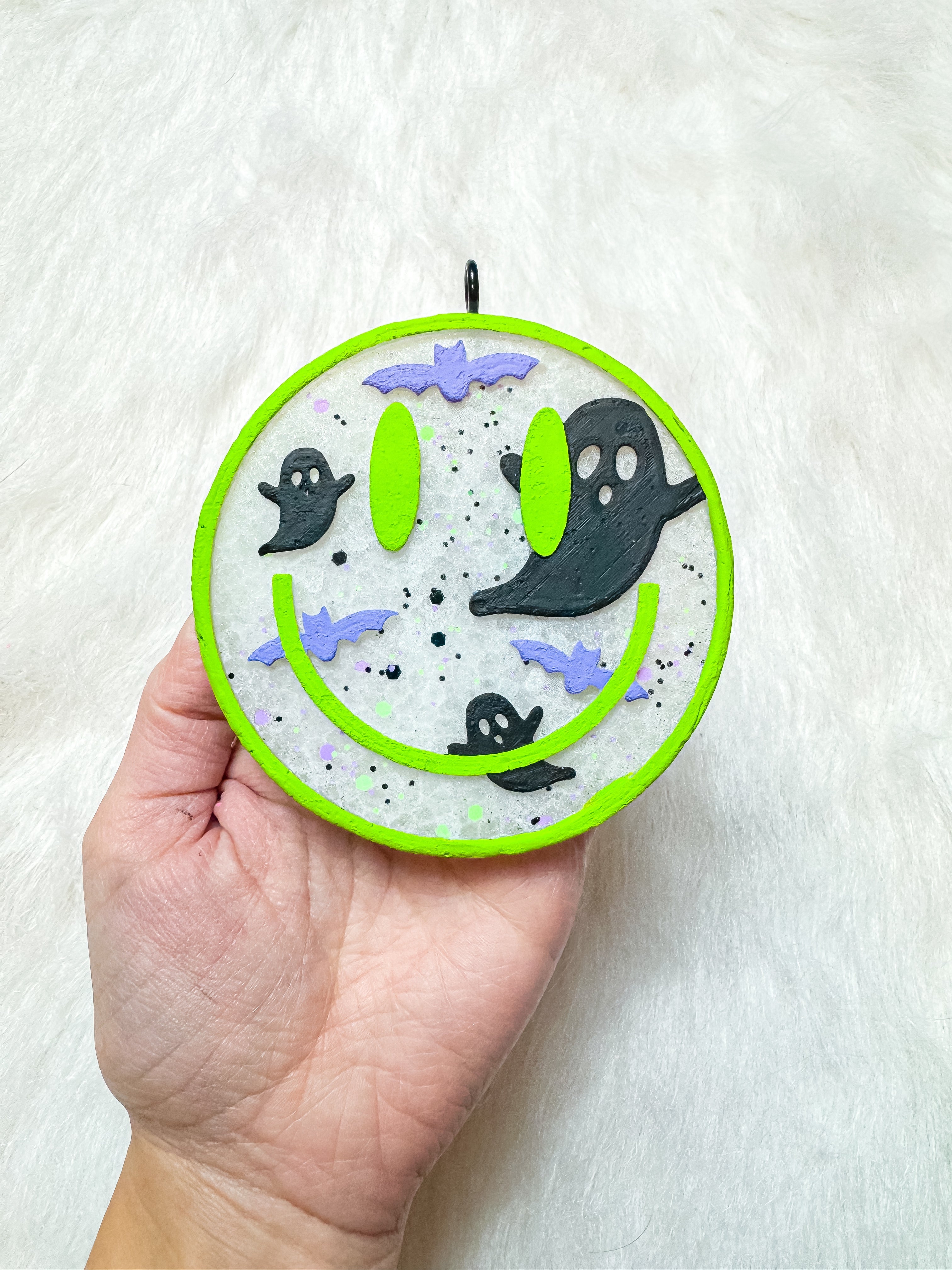 Bat & Ghost Smiley Freshie