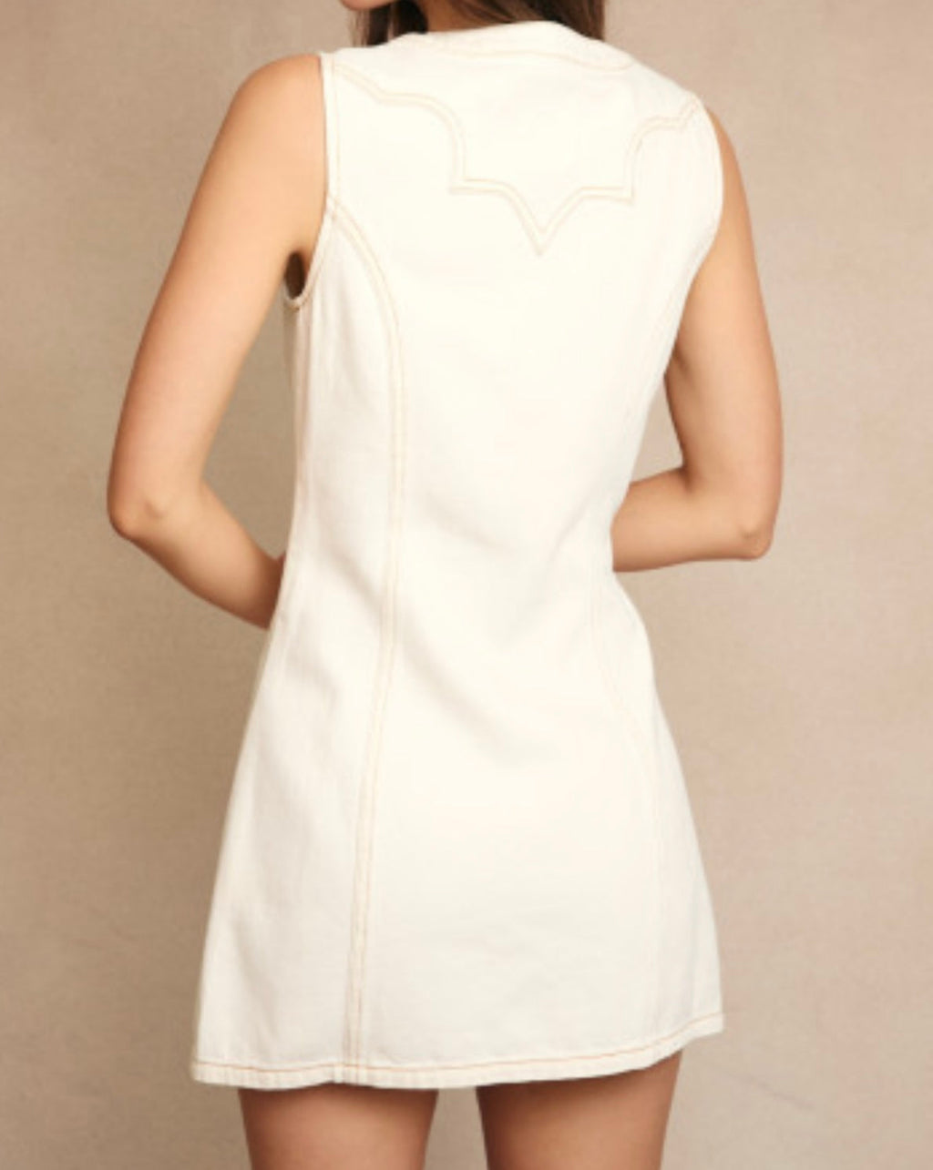 The Cordell Denim Dress- Extra Small