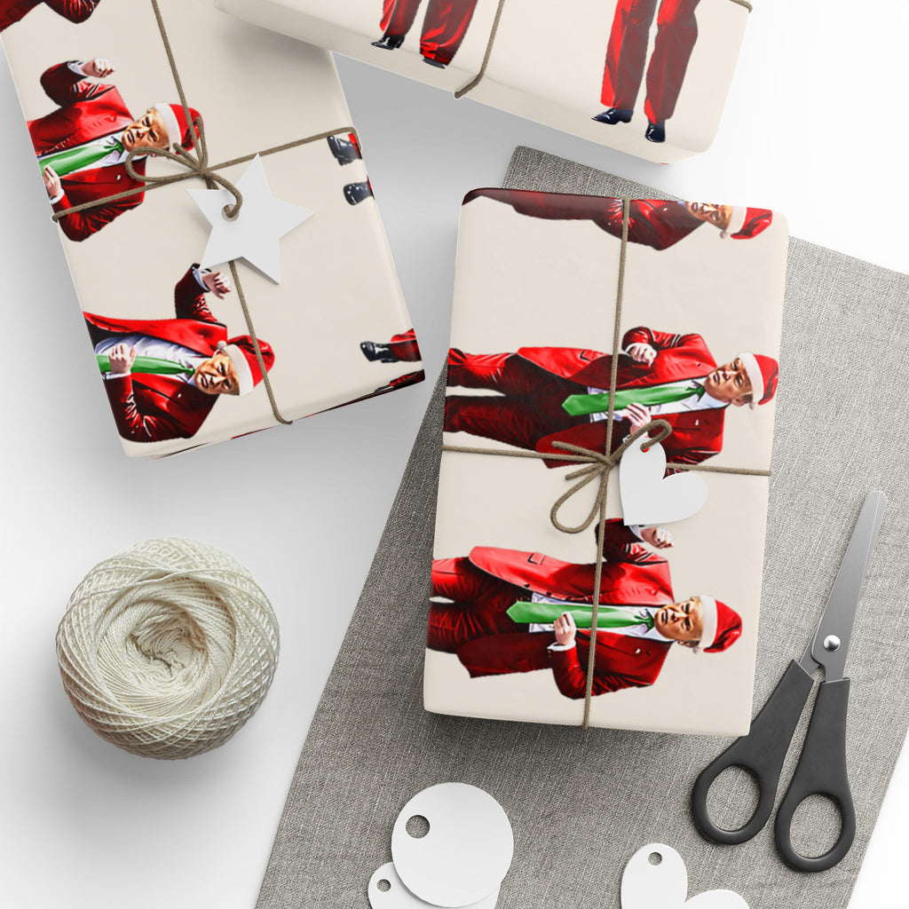 Dancing Trump Wrapping Papers