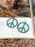 The Peace Sign Earrings