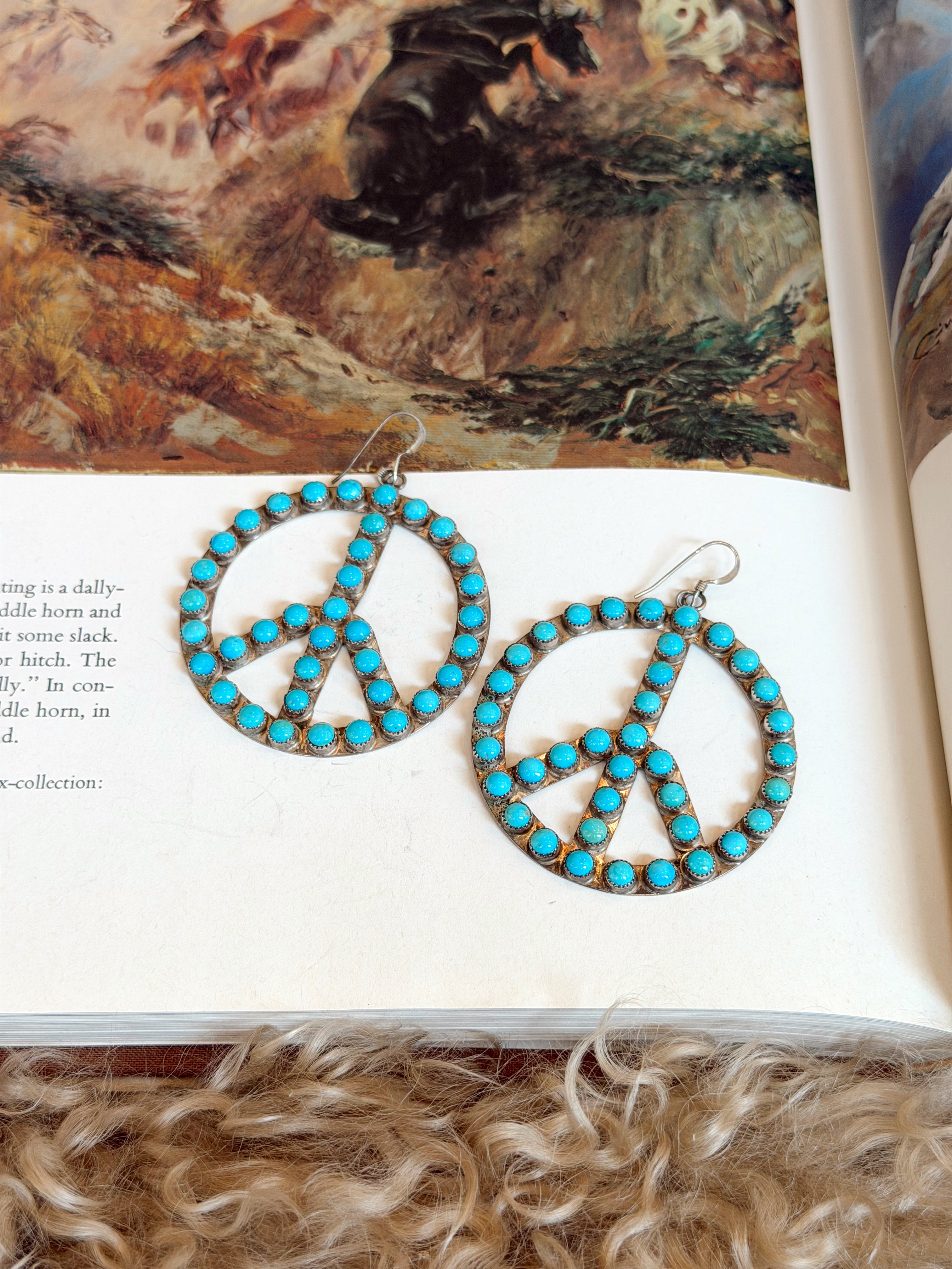 The Peace Sign Earrings
