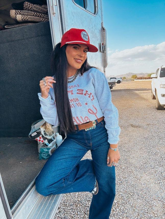 The Tessa Jean in Dark Wash