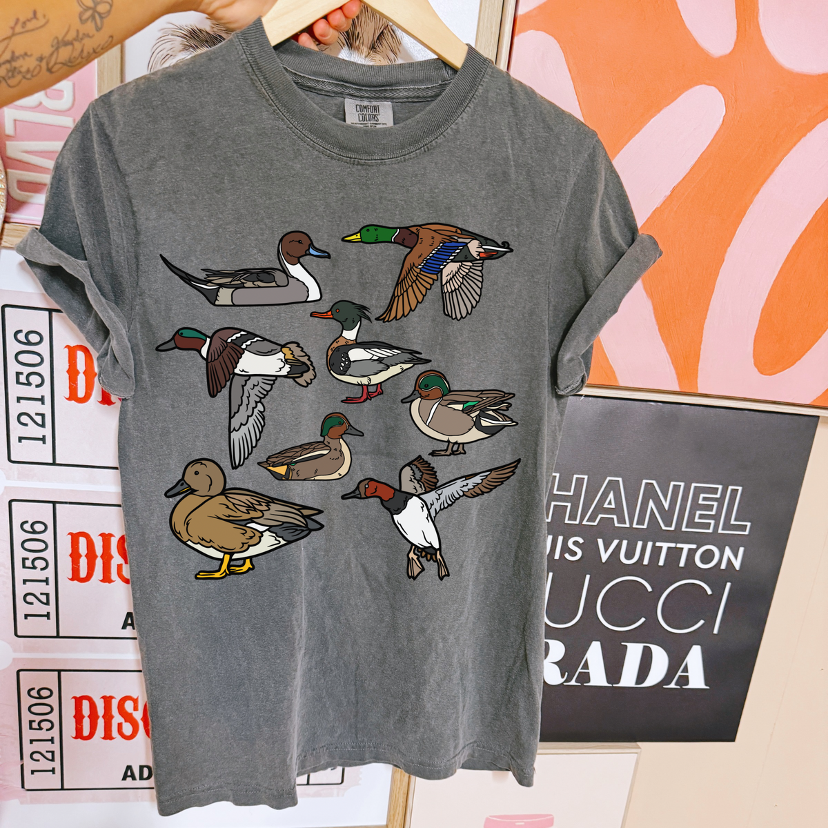 Duck Collage COMFORT COLORS TEE