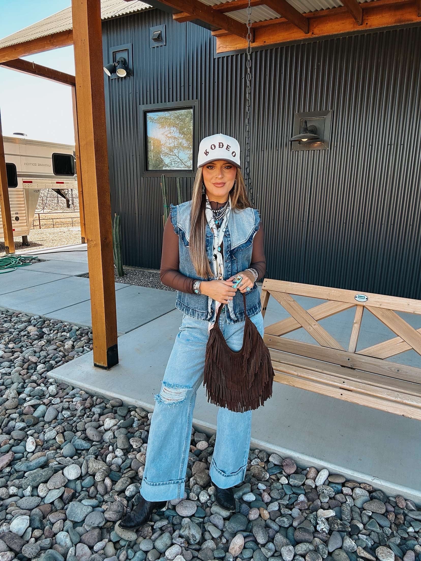 The Tasha Polizzi Denim Vest