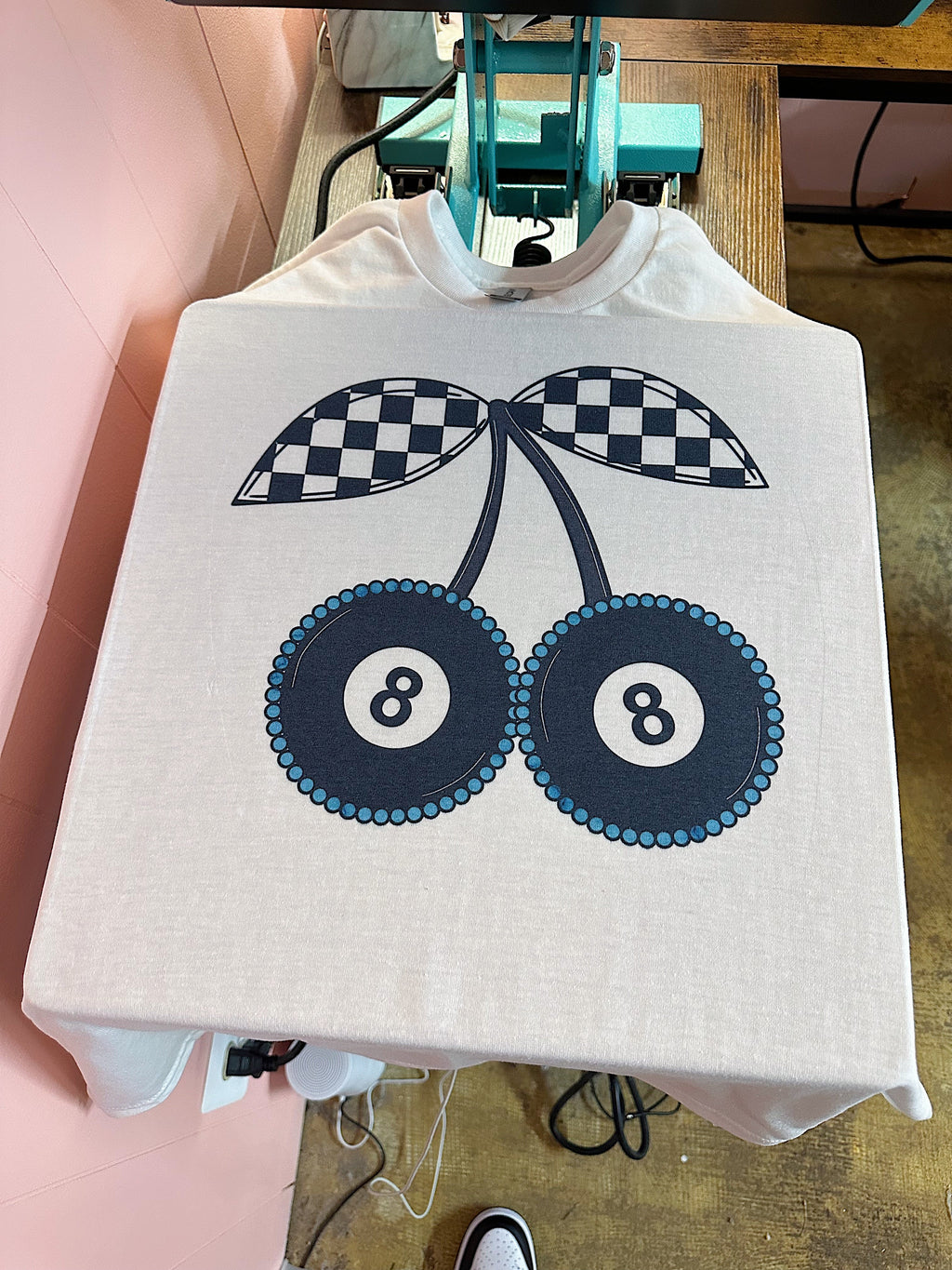 8 Ball Cherries TEE or CREWNECK