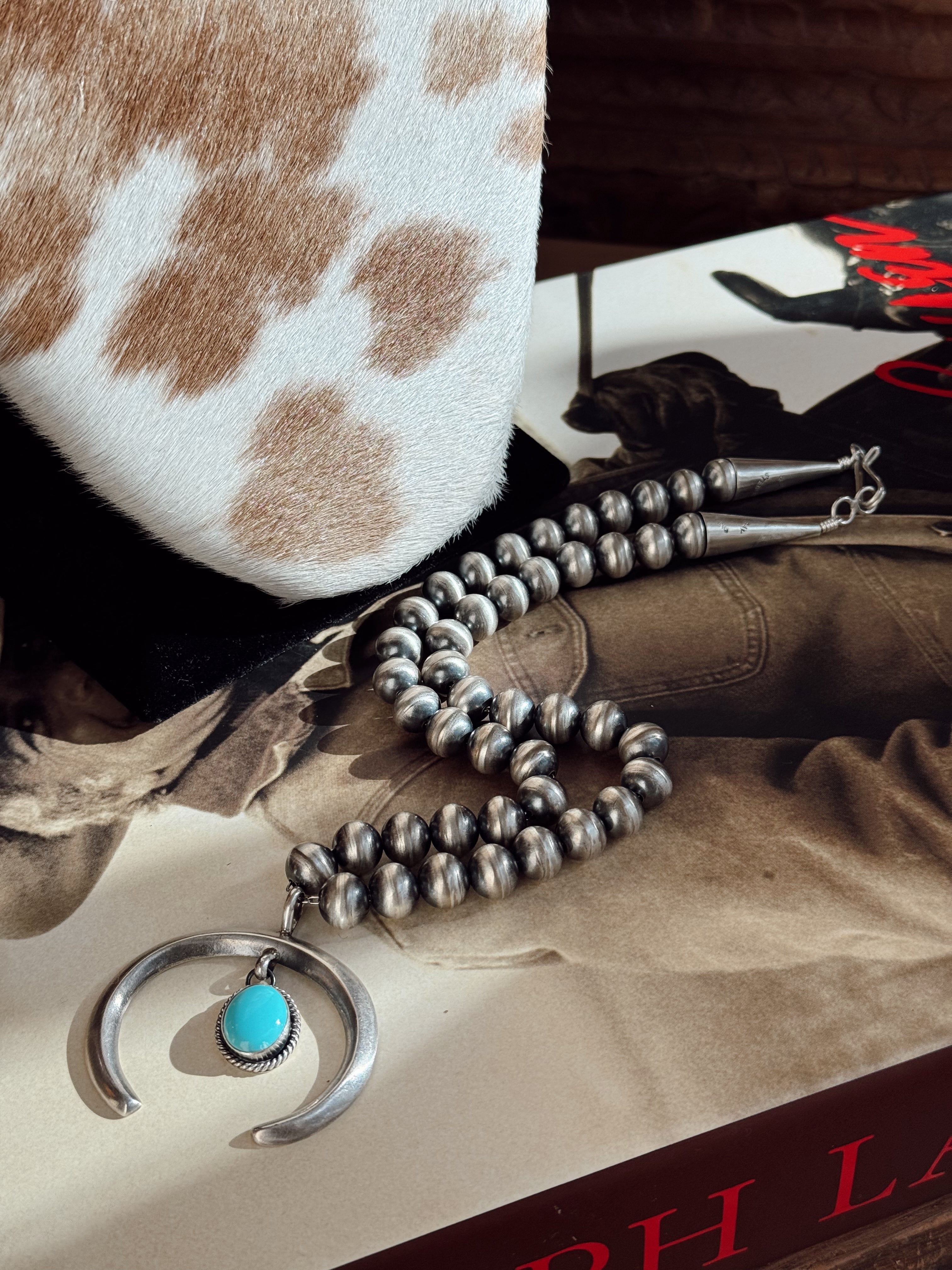 The Rena Begay Naja Navajo Pearl Necklace