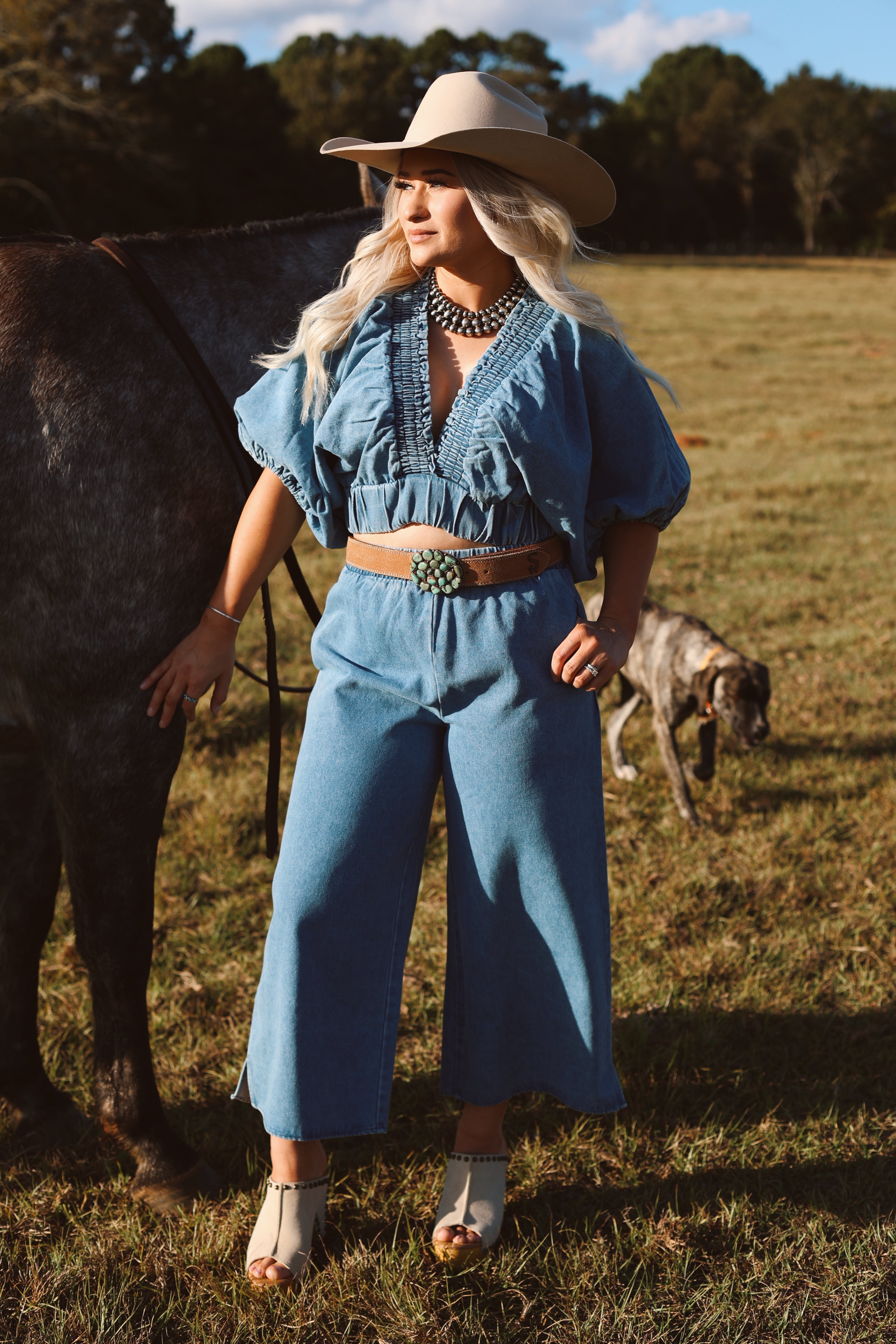 The Denim Top