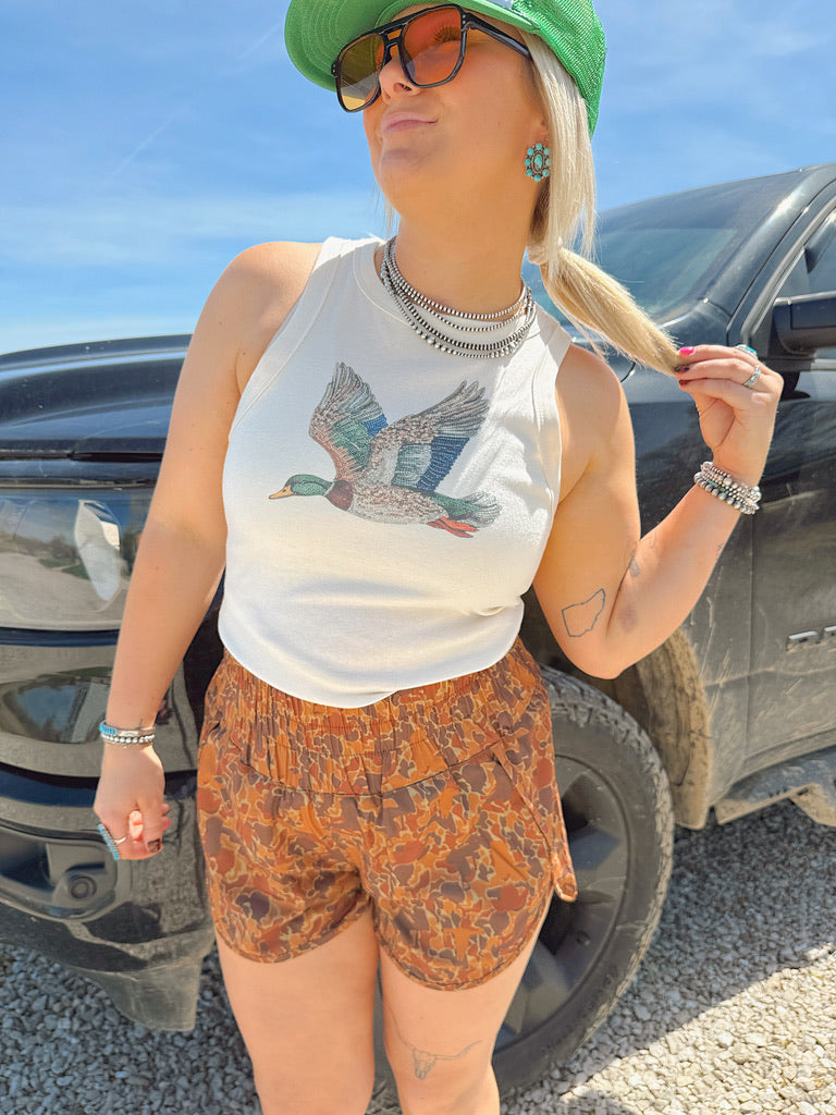 BEDAZZLED DUCK TANK