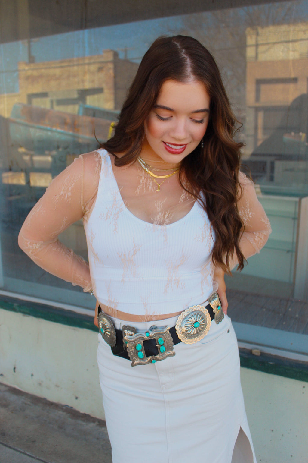 Marshall Top in Beige- EXTRA LARGE