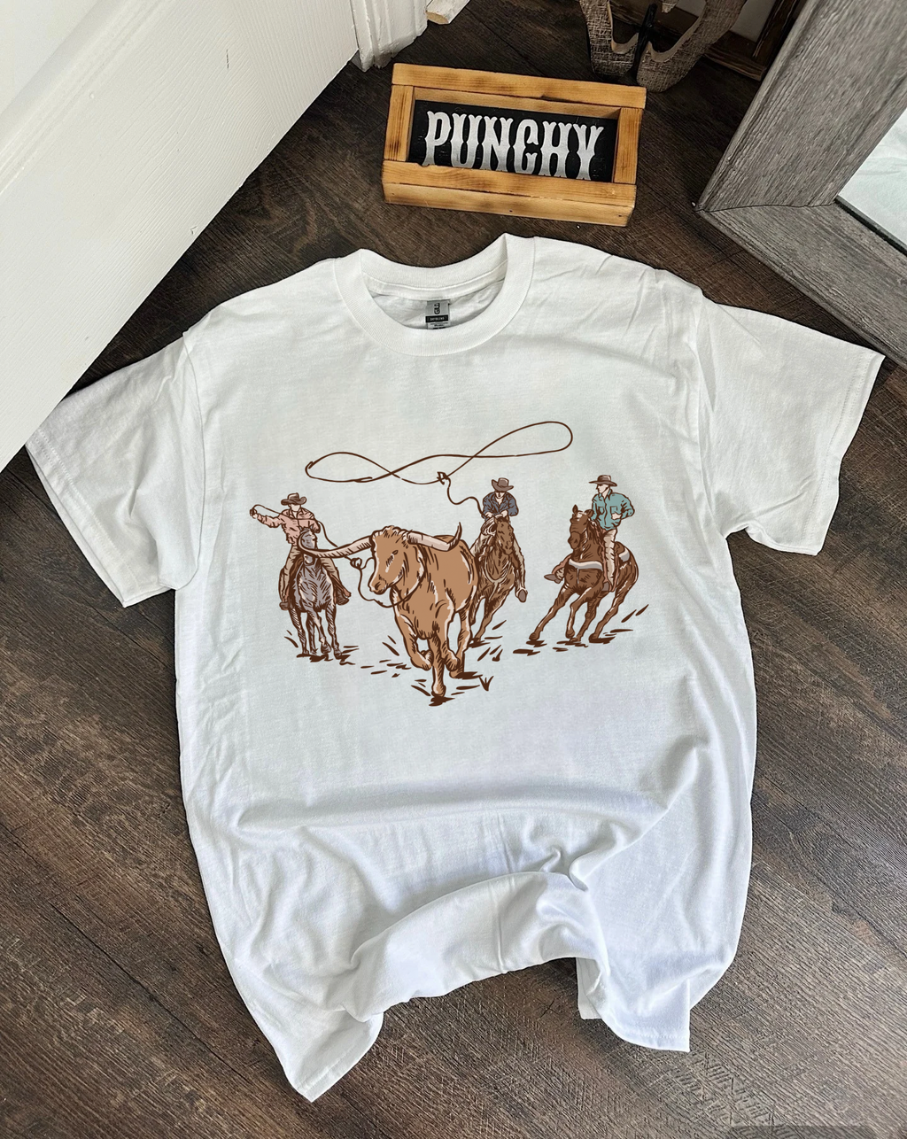 Vintage Cowboys Tee or Crewneck