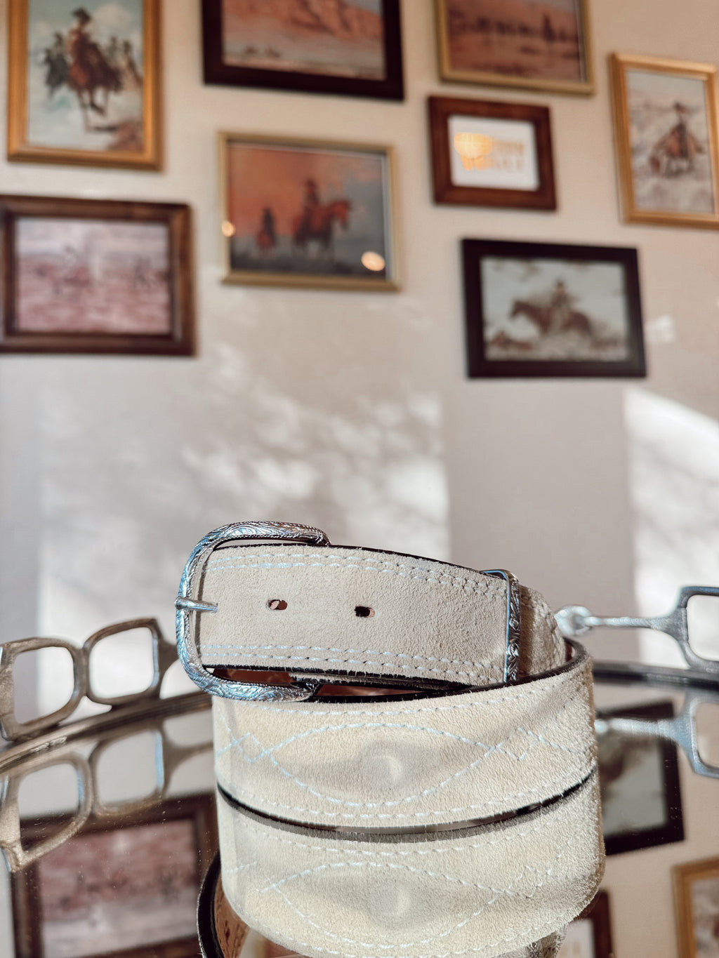 The Gunslinger Belt in Sand