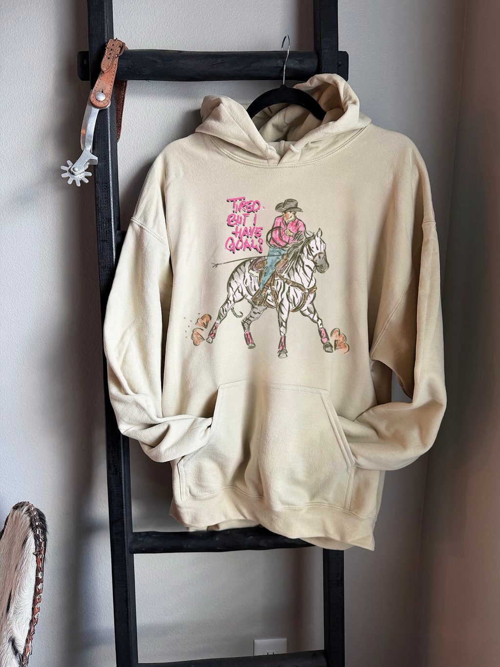 Tired But I Have Goals Hoodie