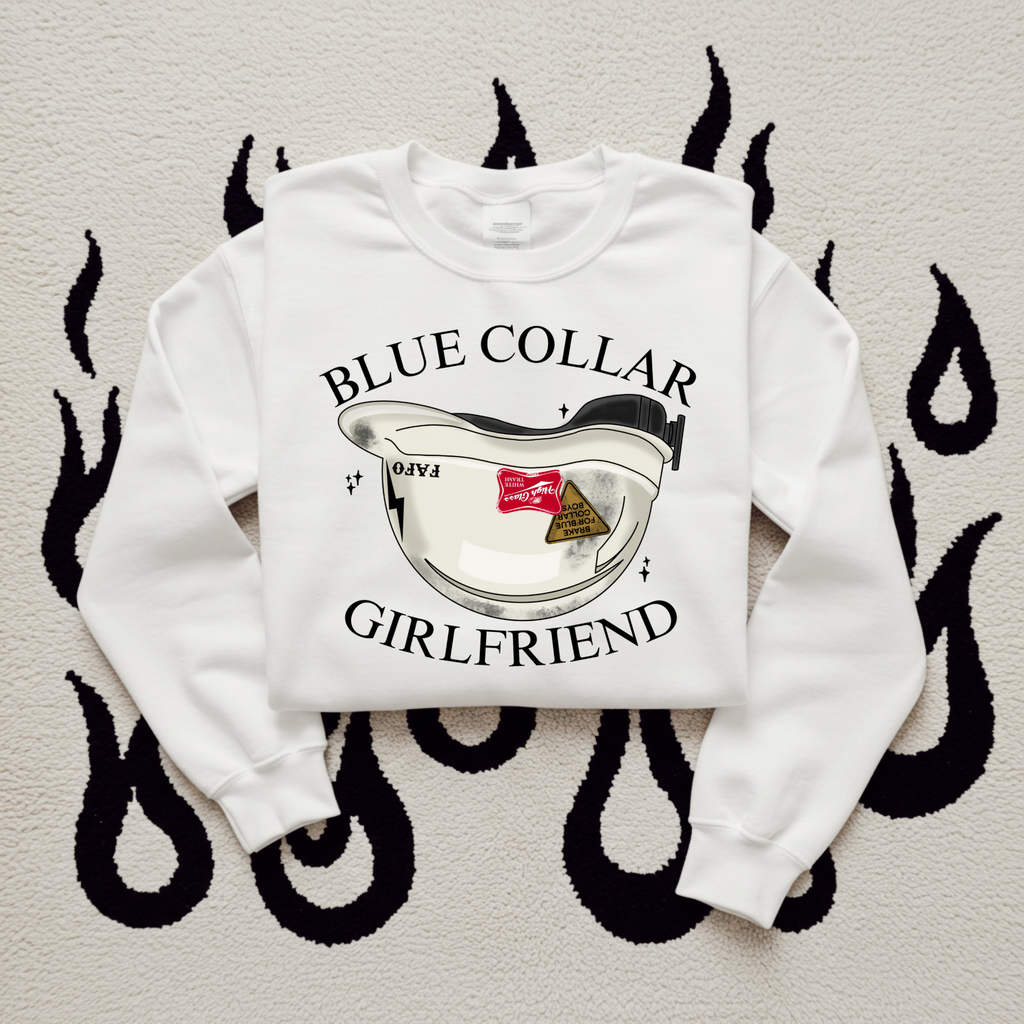 Blue Collar GF (2) TEE or CREWNECK