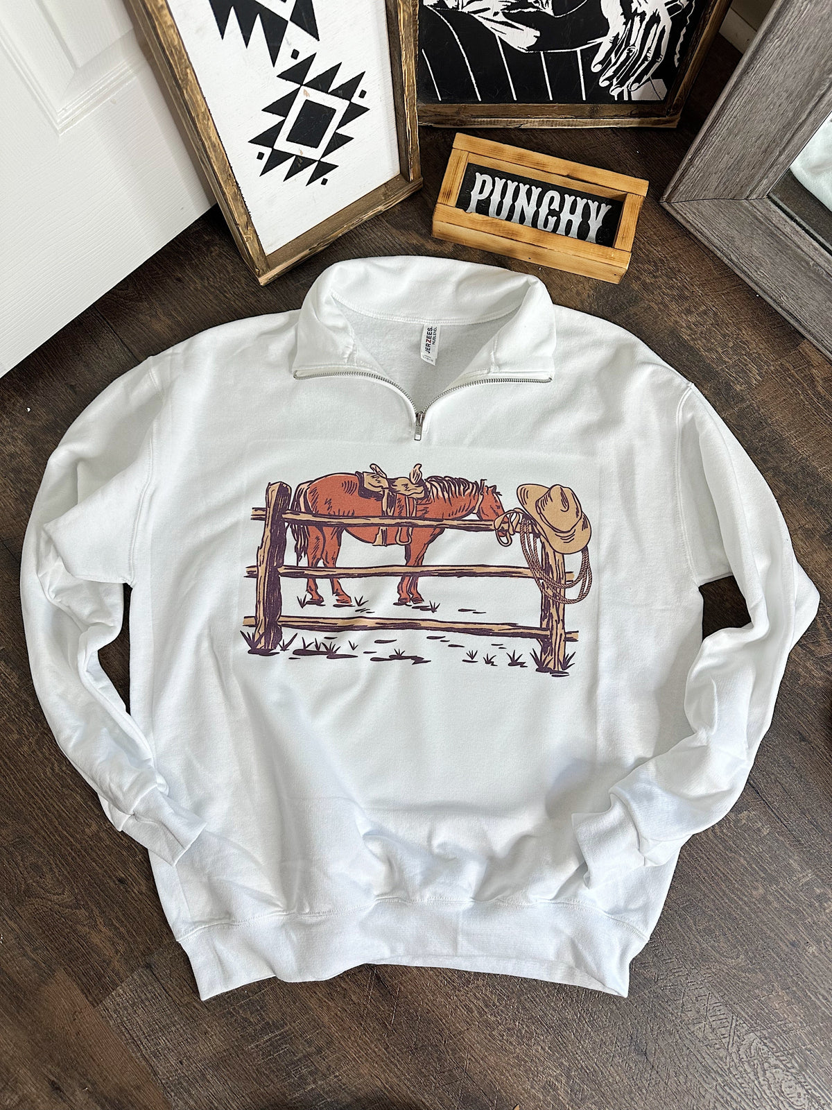 Horsin’ Around Quarter Zip