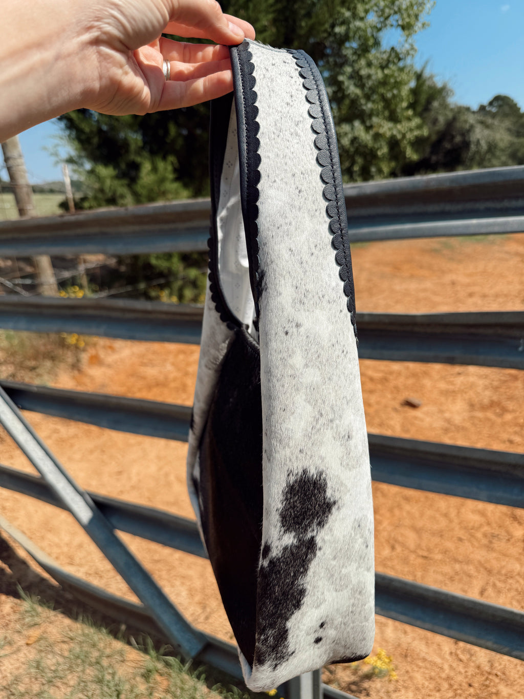 The Maddog Leather Hobo Purse - Cowhide