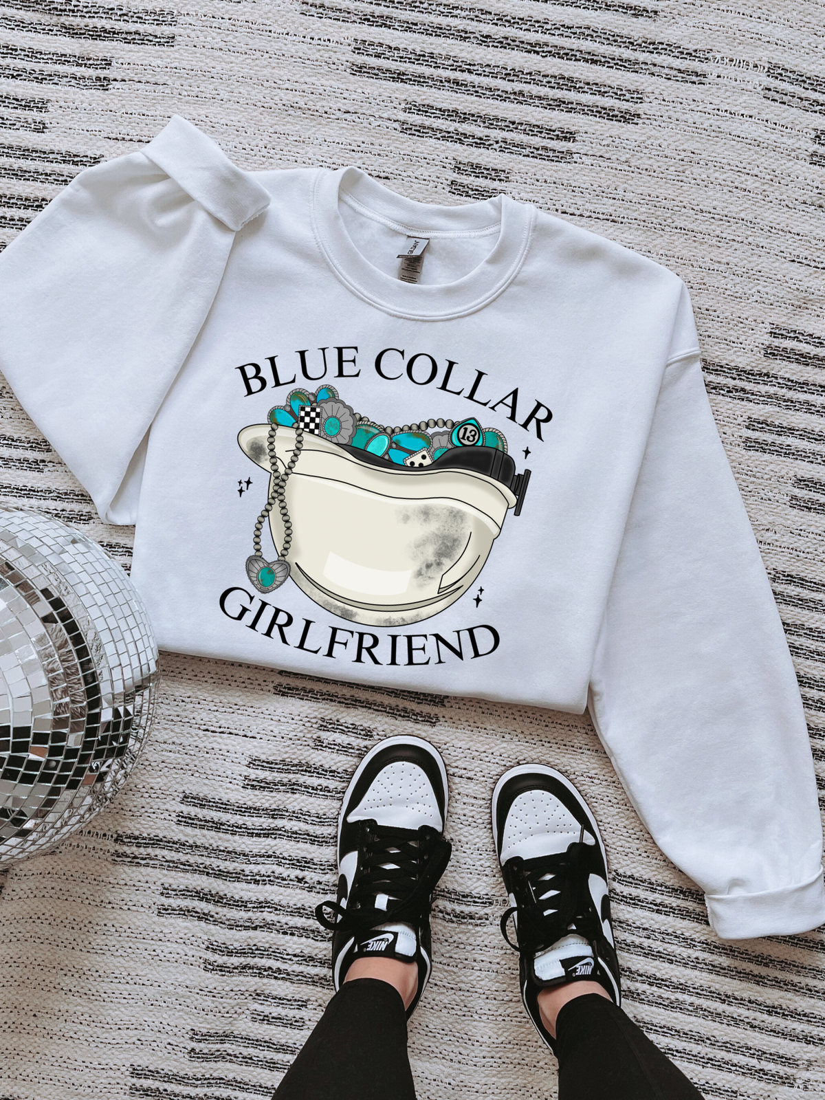 Blue Collar GF (1) TEE or CREWNECK