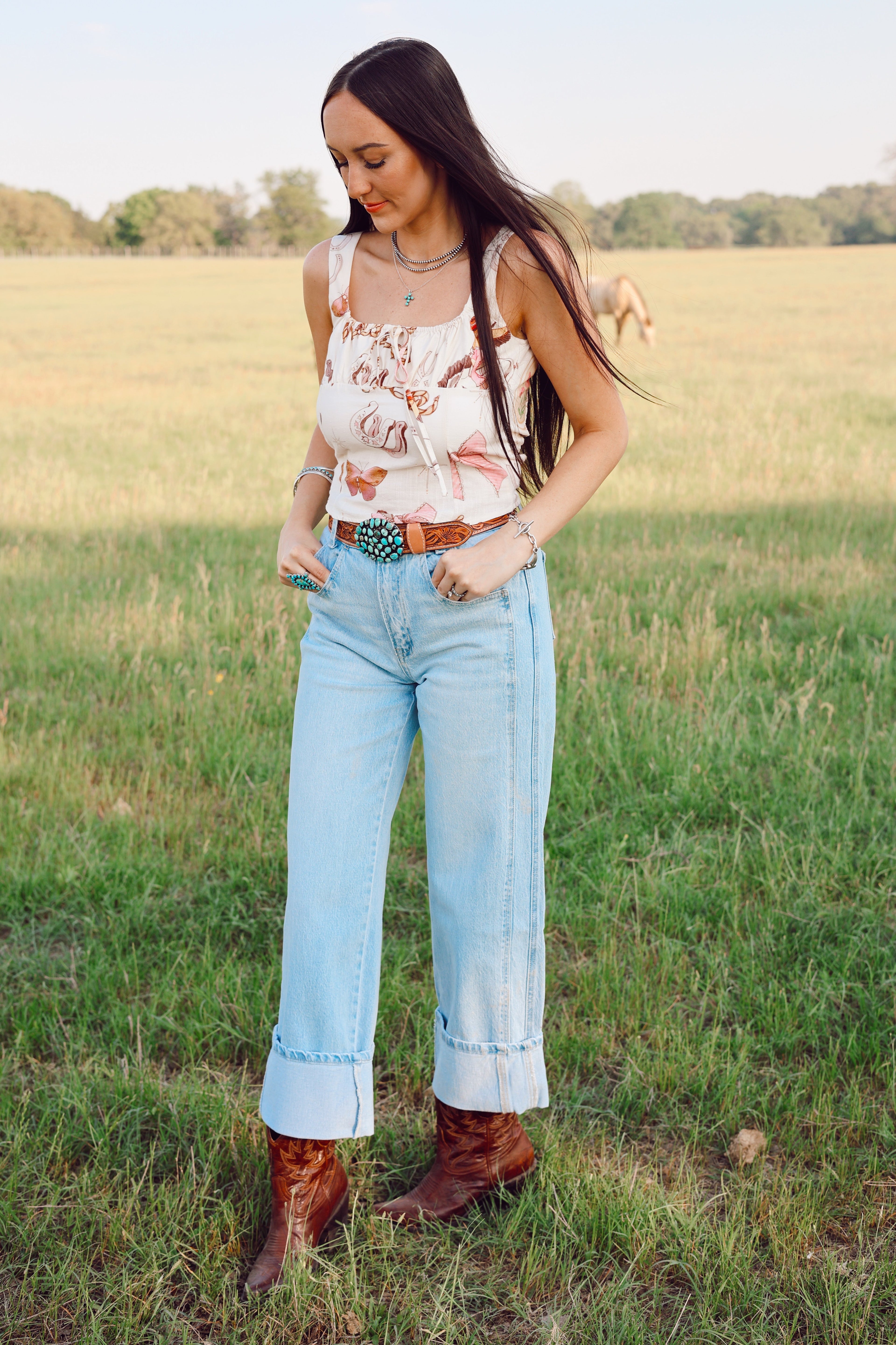 The Fiona Jeans in Light Wash