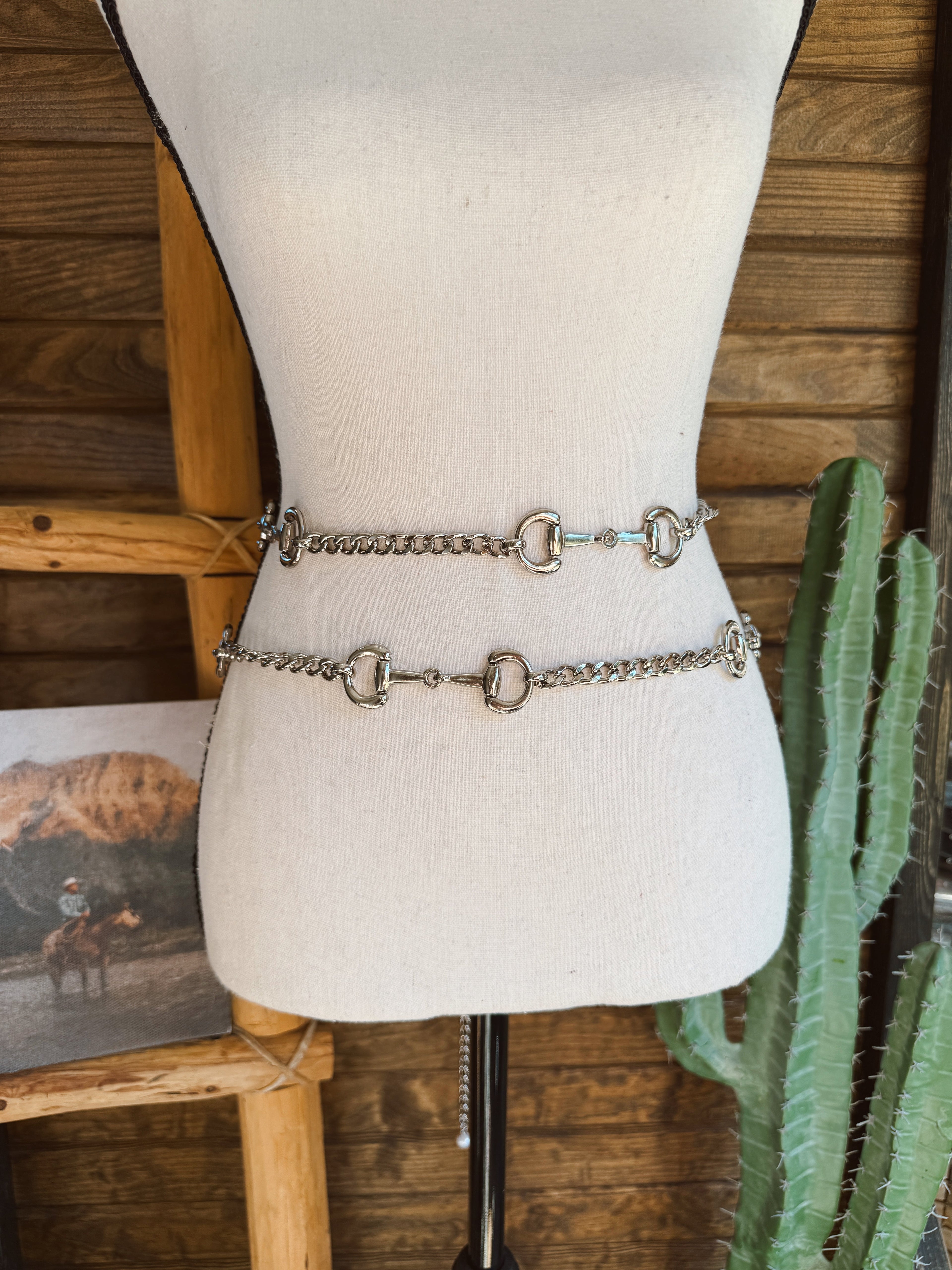 The Bitty Belt - silver