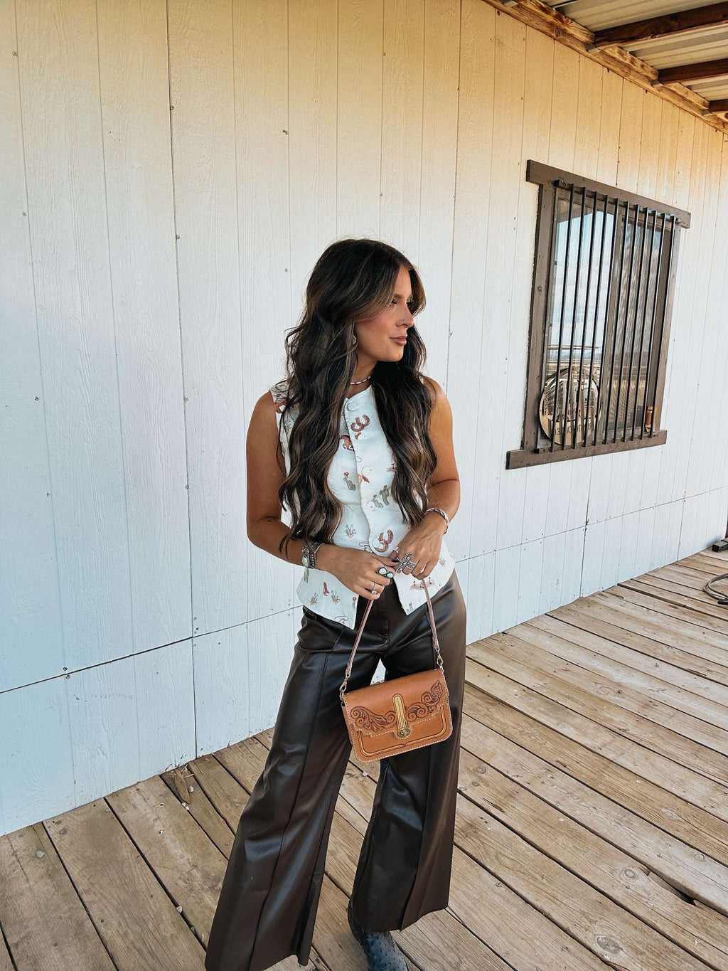The Maddog Leather Waverly Purse