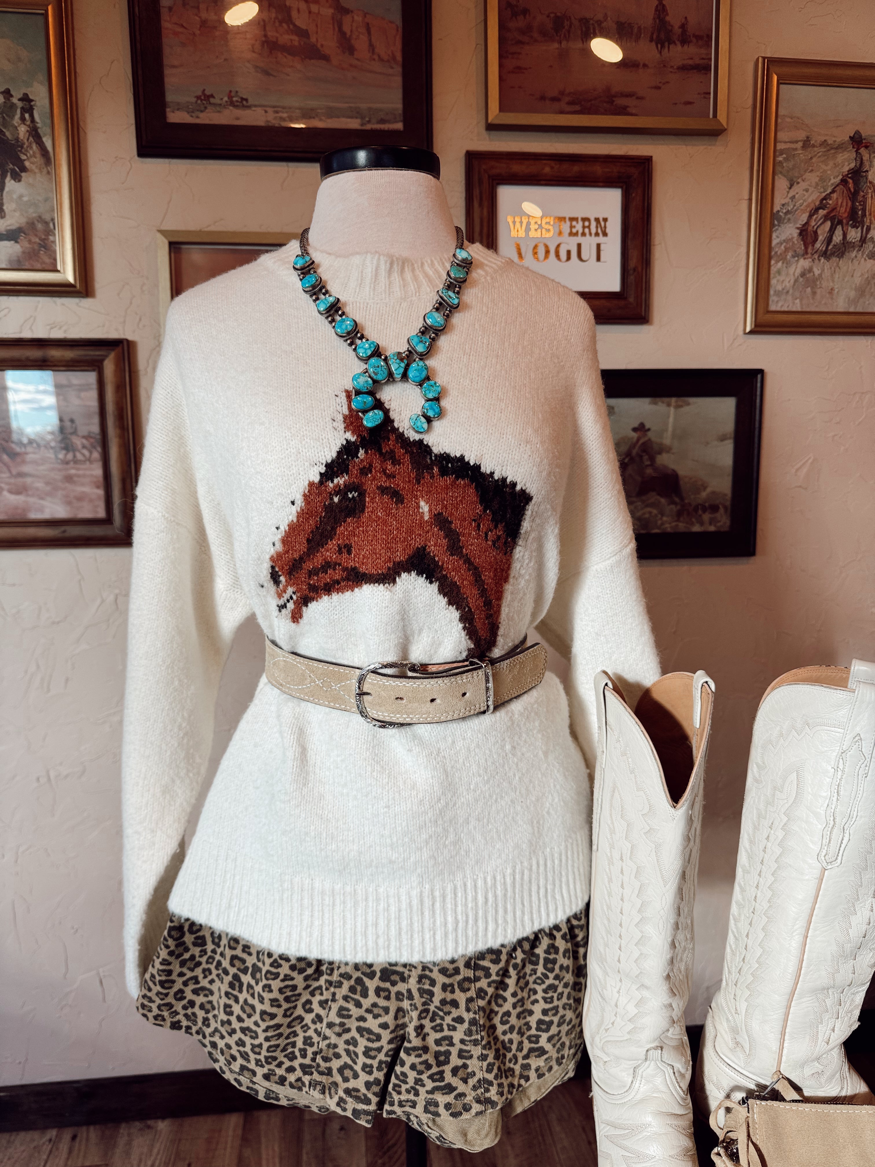 The Flicka Sweater SMALL