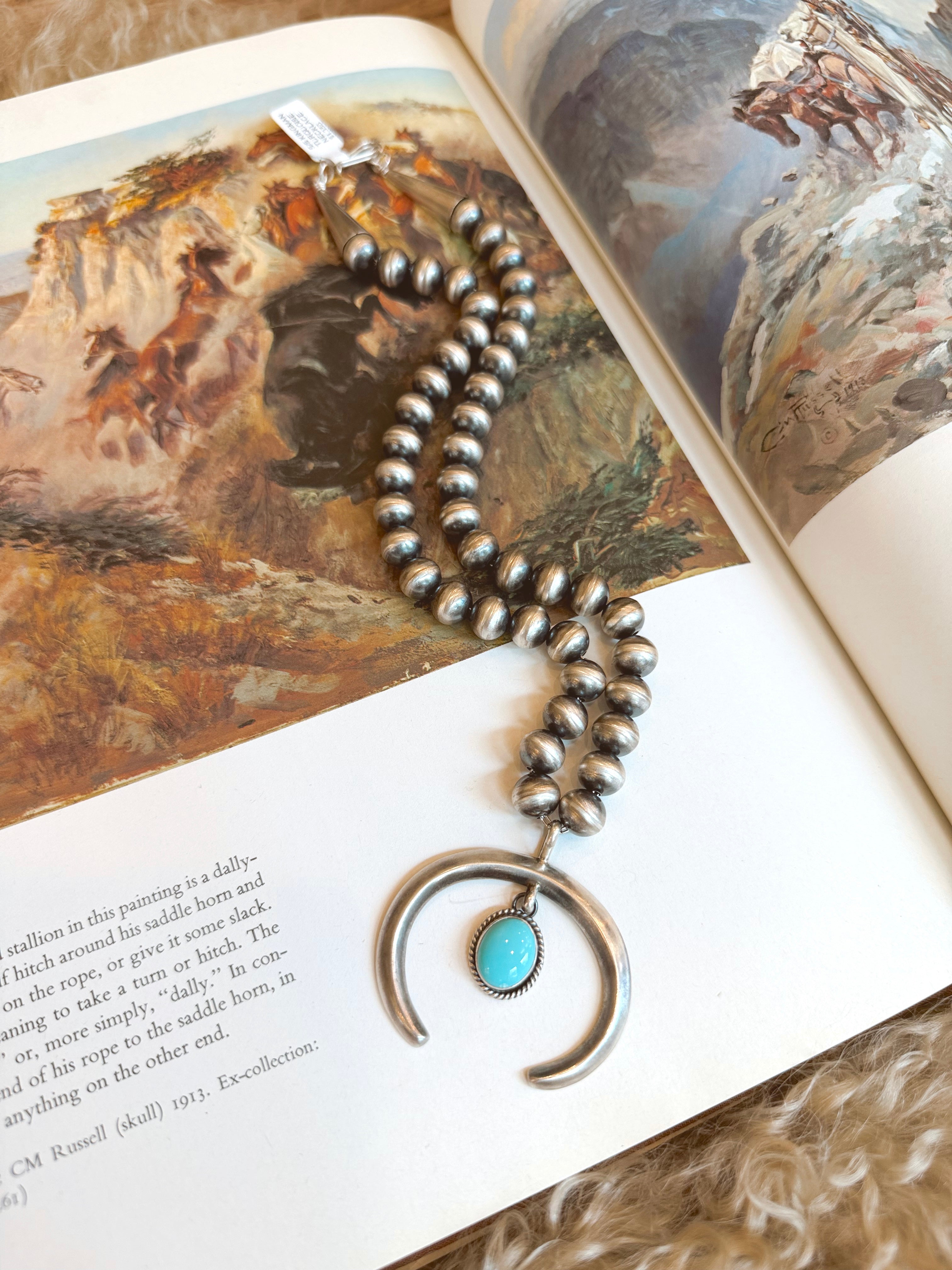 The Rena Begay Naja Navajo Pearl Necklace