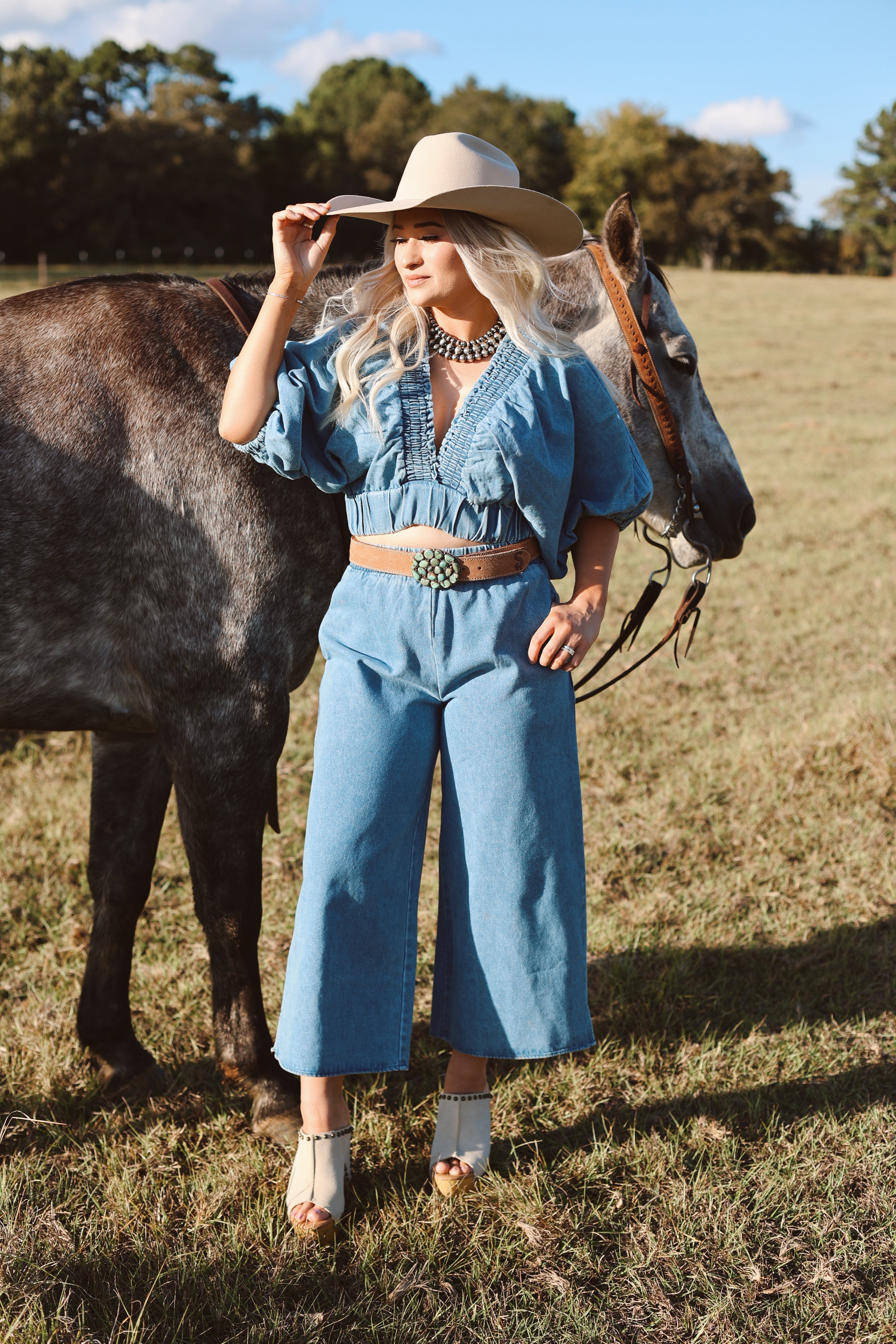 The Denim Top
