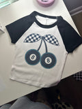 8 Ball Cherry Baby Tee