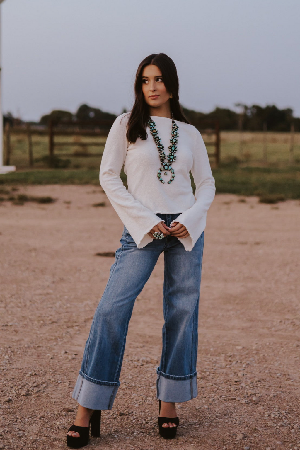 The Fiona Jeans in Dark Wash