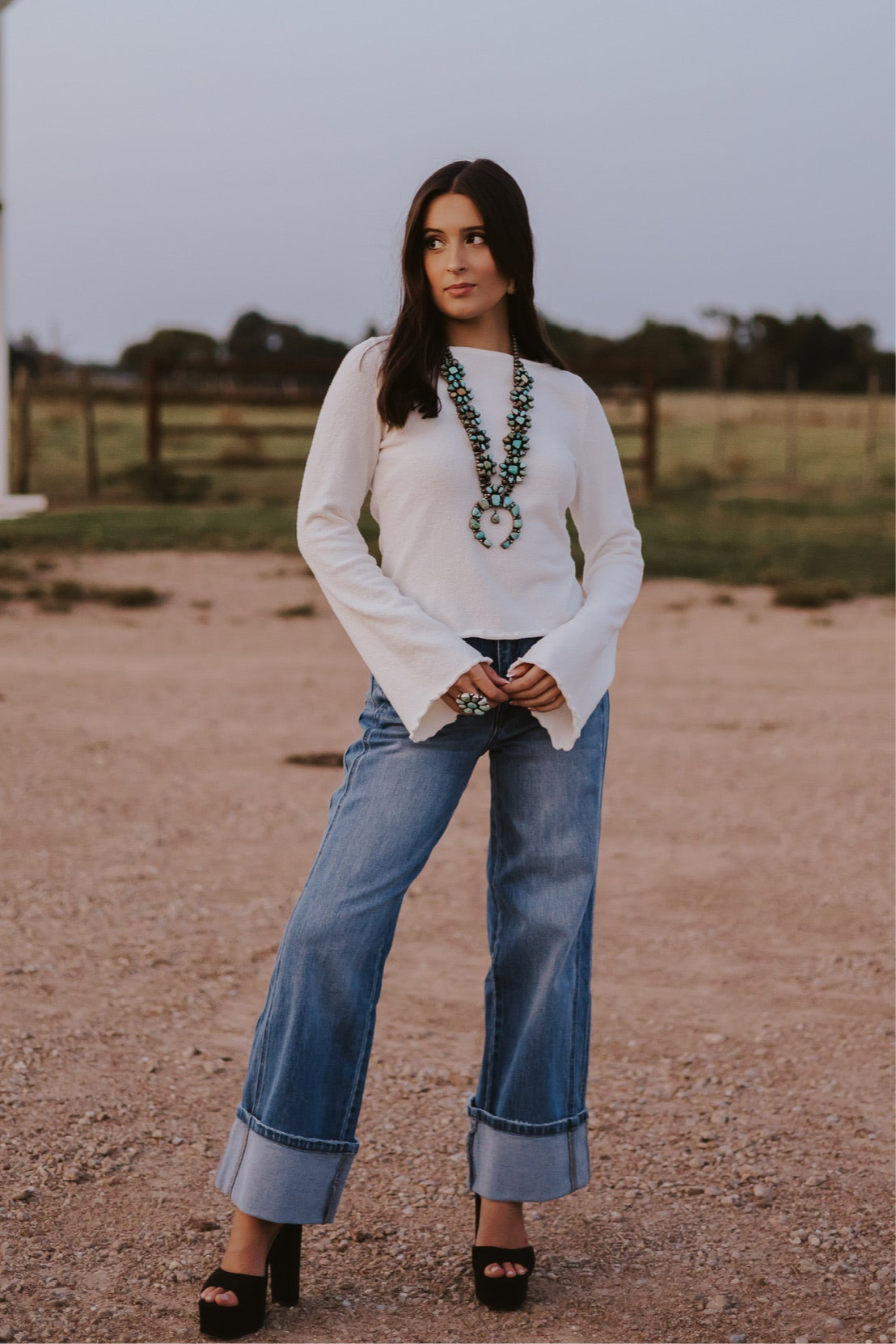 The Fiona Jeans in Dark Wash