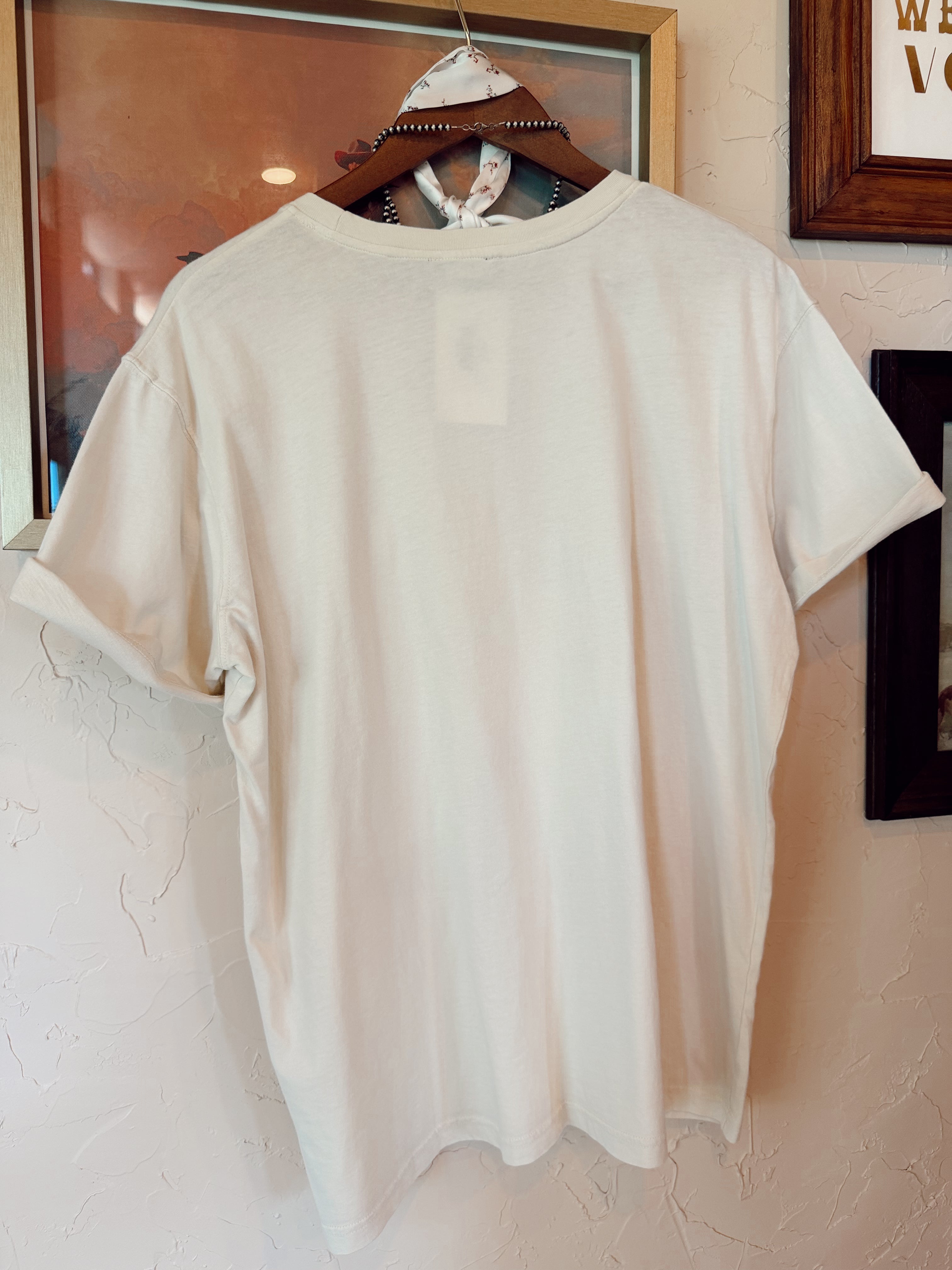 The Quilted Print Cowboy Boot T-Shirt