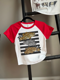 Animal Print Fish Baby Tee