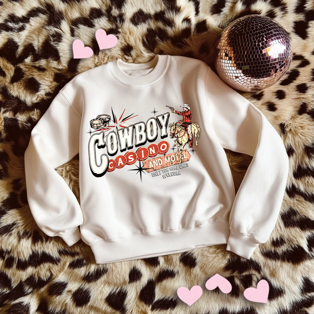 Cowboy Casino TEE or CREWNECK