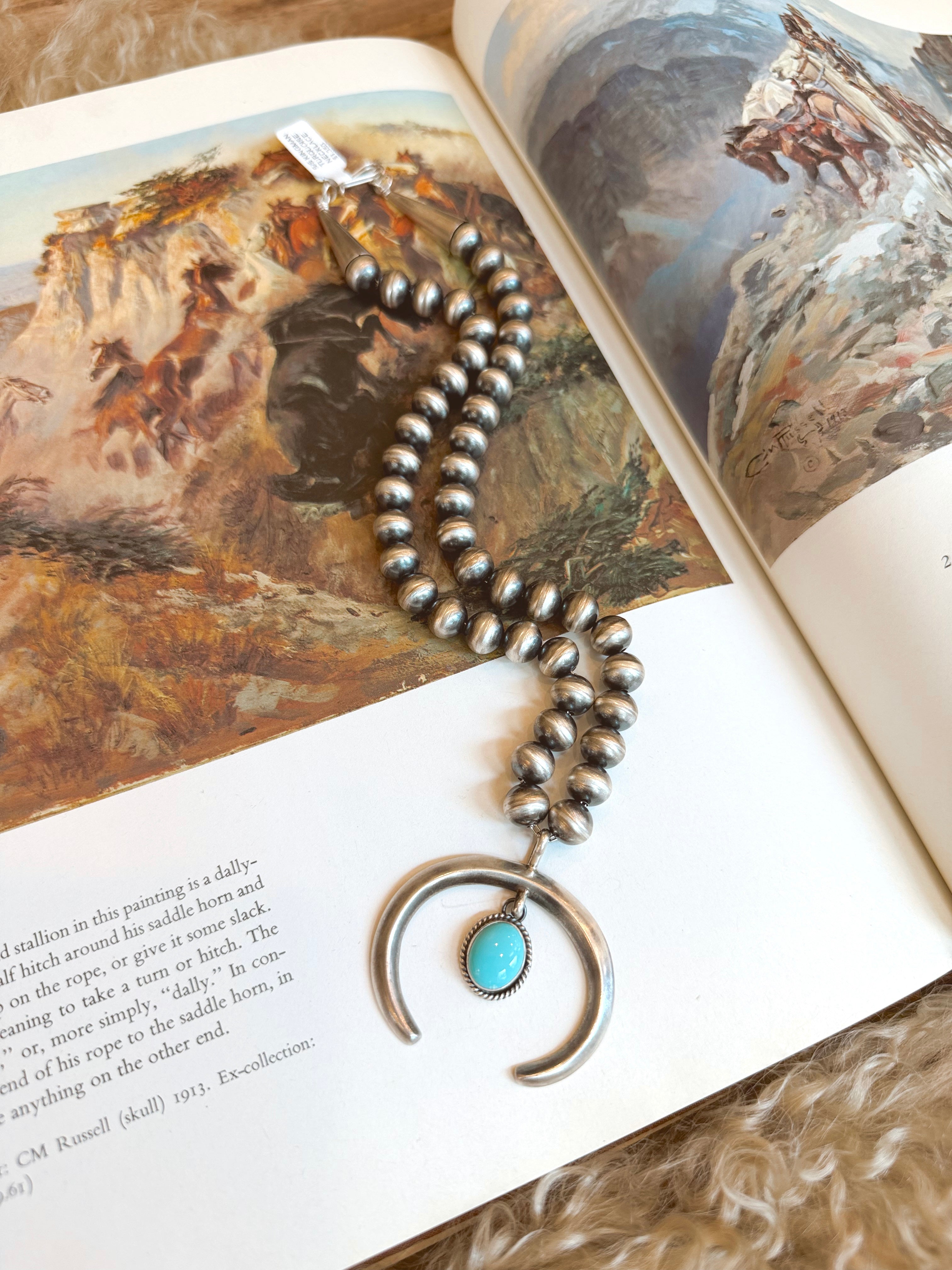 The Rena Begay Naja Navajo Pearl Necklace