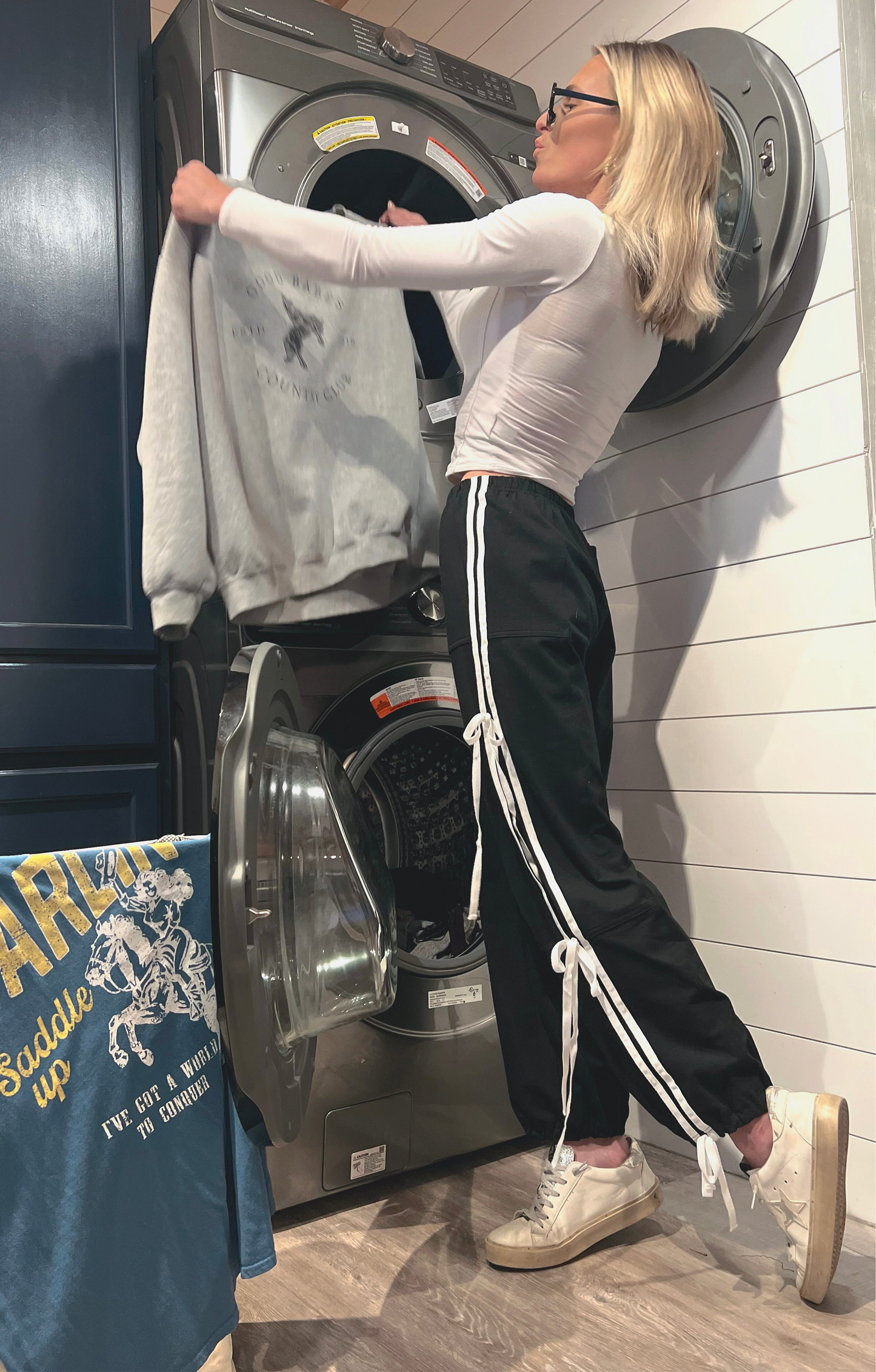 The Maggie Joggers in Black