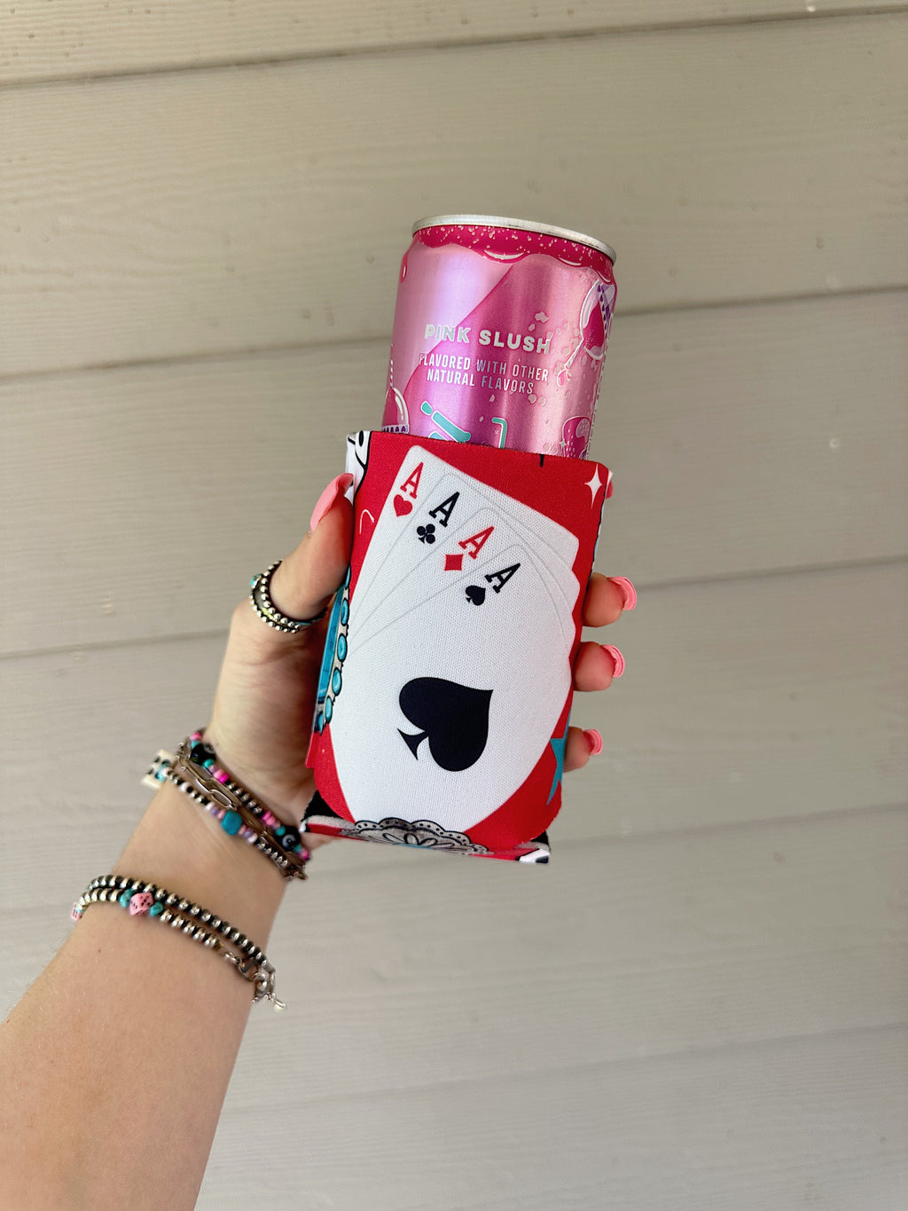 8 Ball Cherry Koozie (2 sizes)