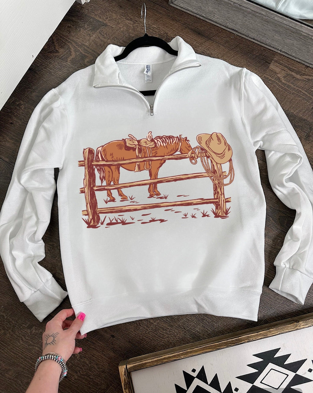 Horsin’ Around Quarter Zip