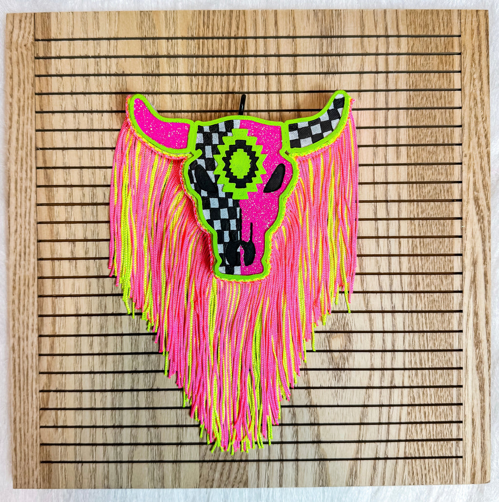 Custom Bull Skull Freshie (Read Description)