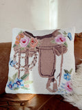 The Floral Saddle Hook Pillow