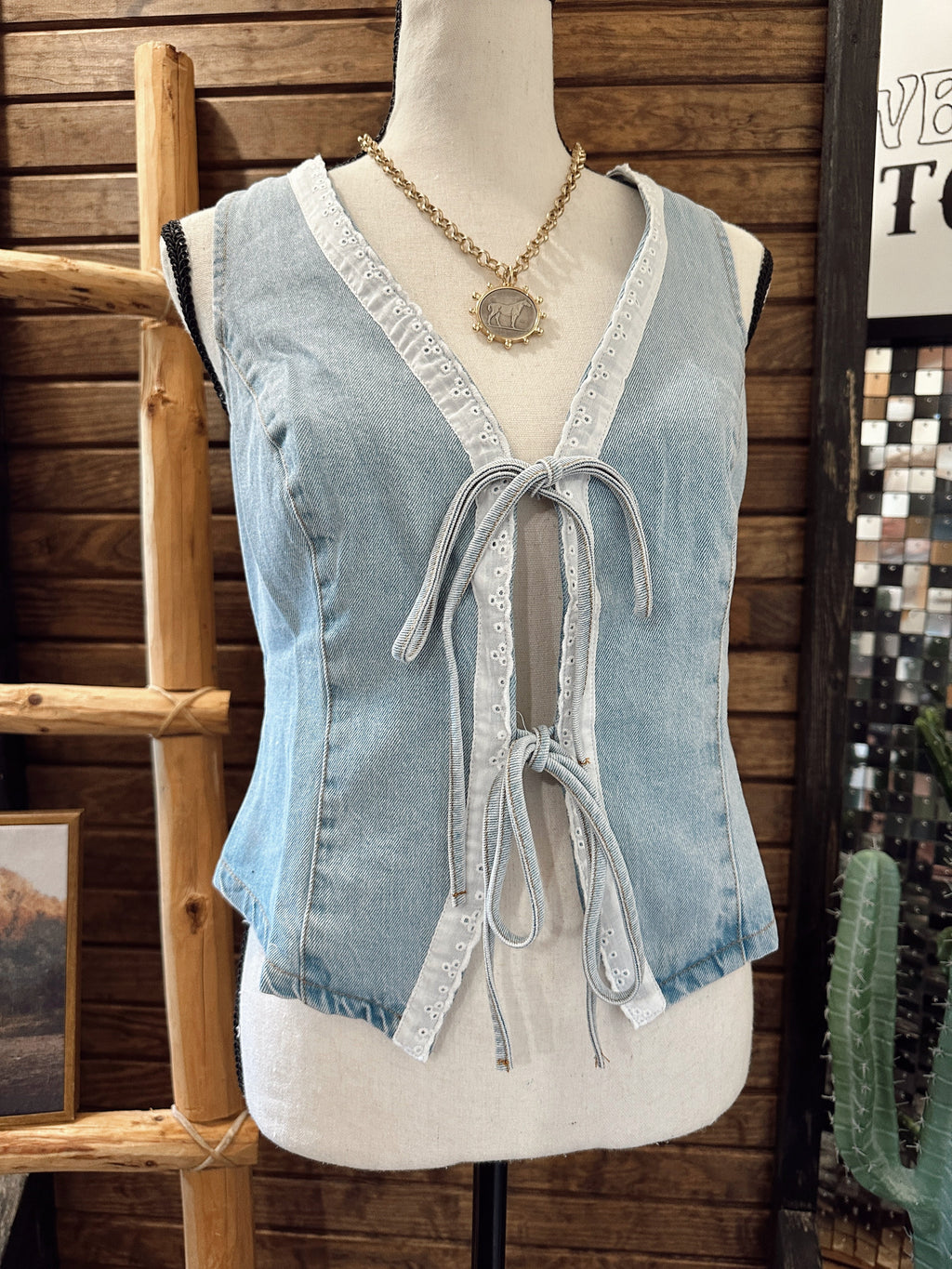 The Dolly Tie Top