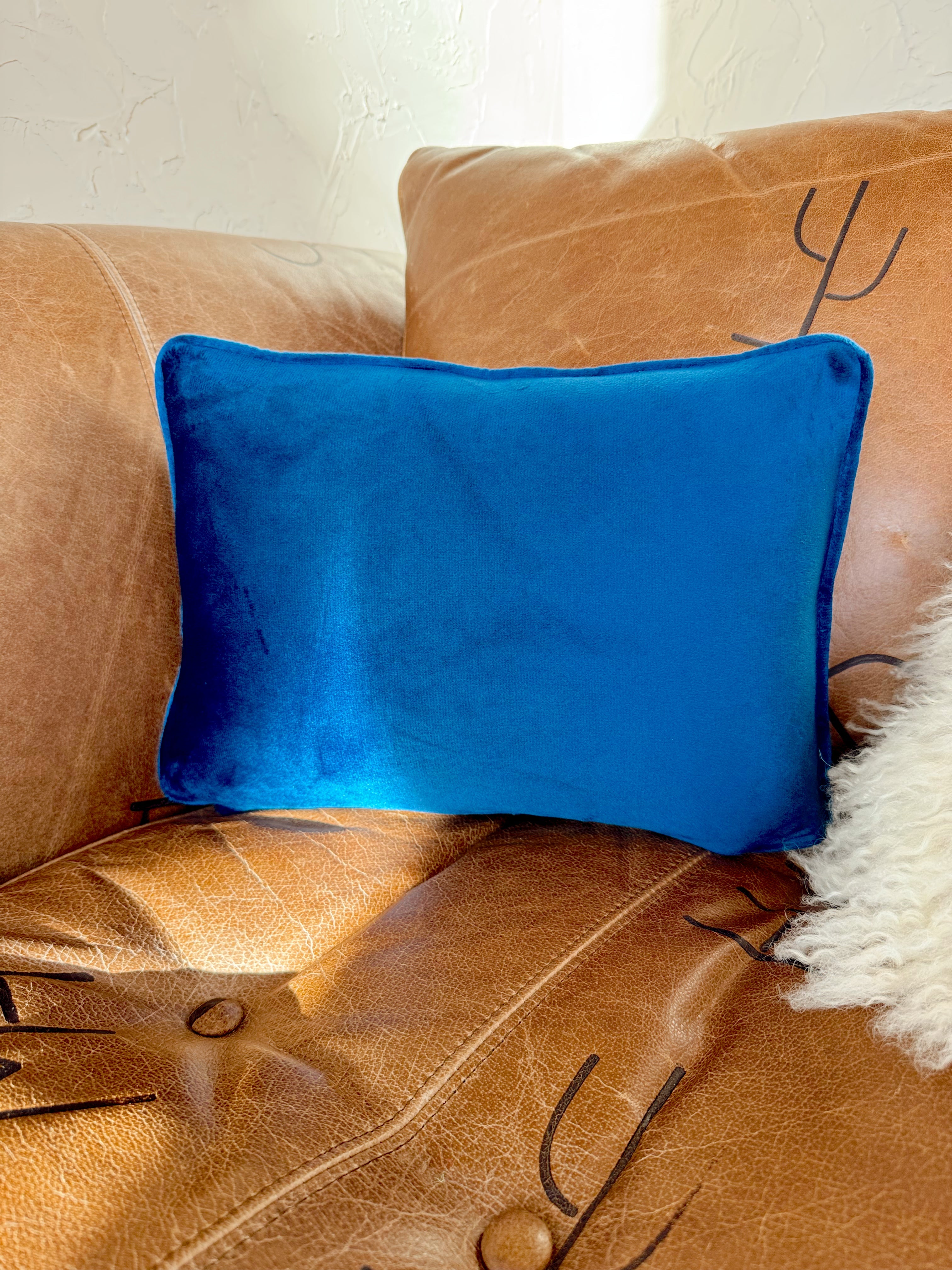 The Cowboys Make Better Lovers Embroidered Pillow