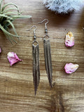 The Chic Dangle Sterling Silver Pearl Earrings