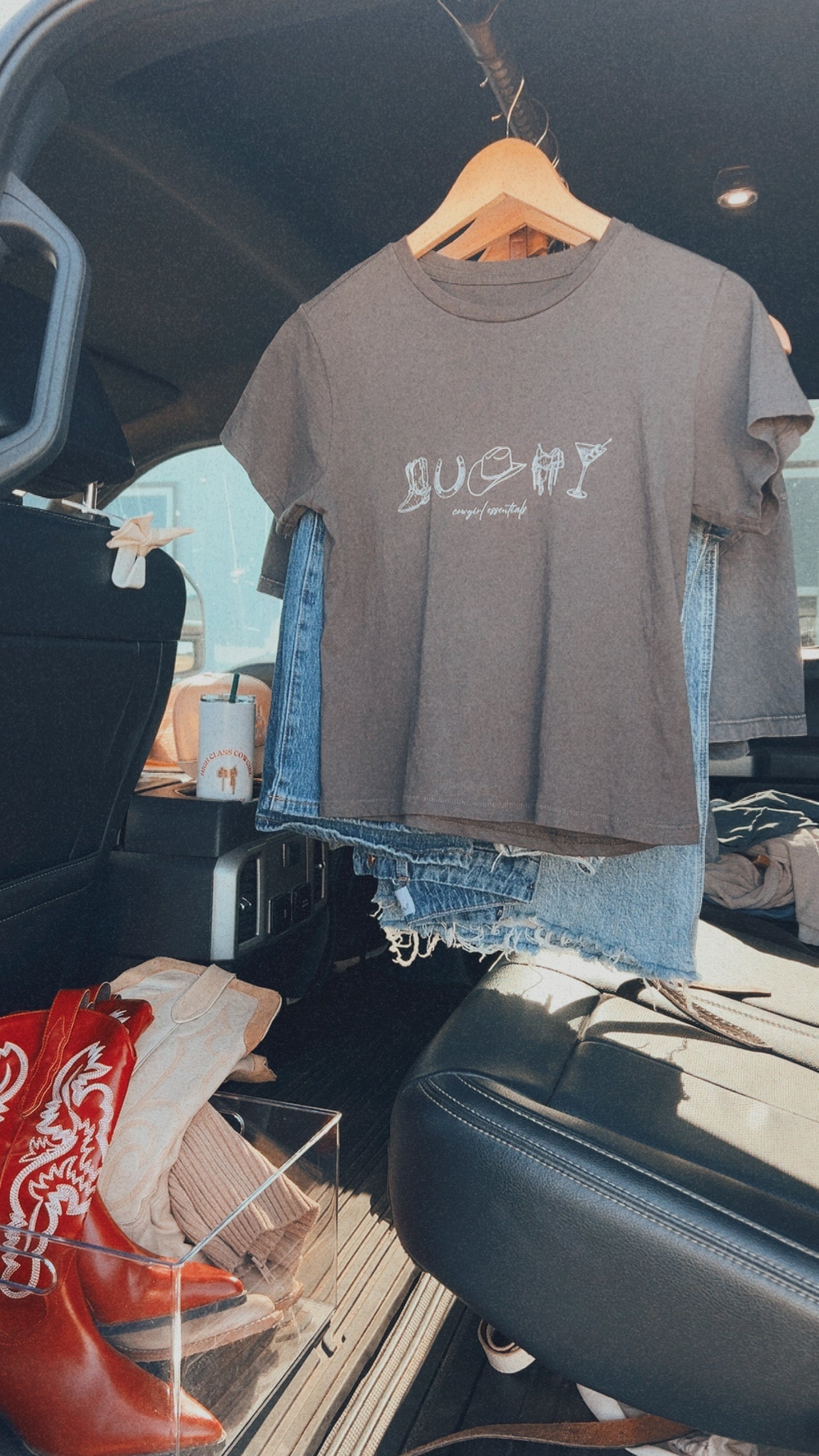 The Cowgirl Essentials Baby Tee