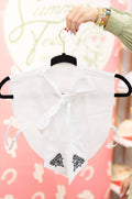 The Boot Stitch Bow Faux Collar