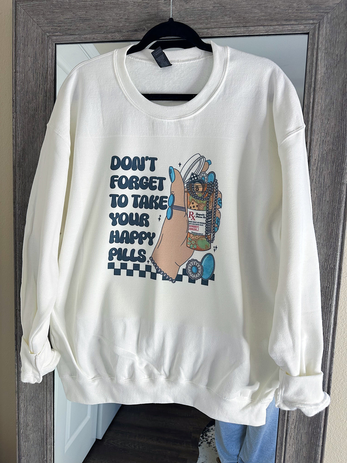 Happy Pills TEE or CREWNECK