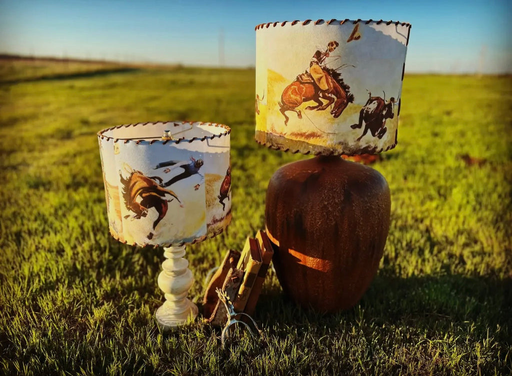 The Will James Wild Bunch Lampshade