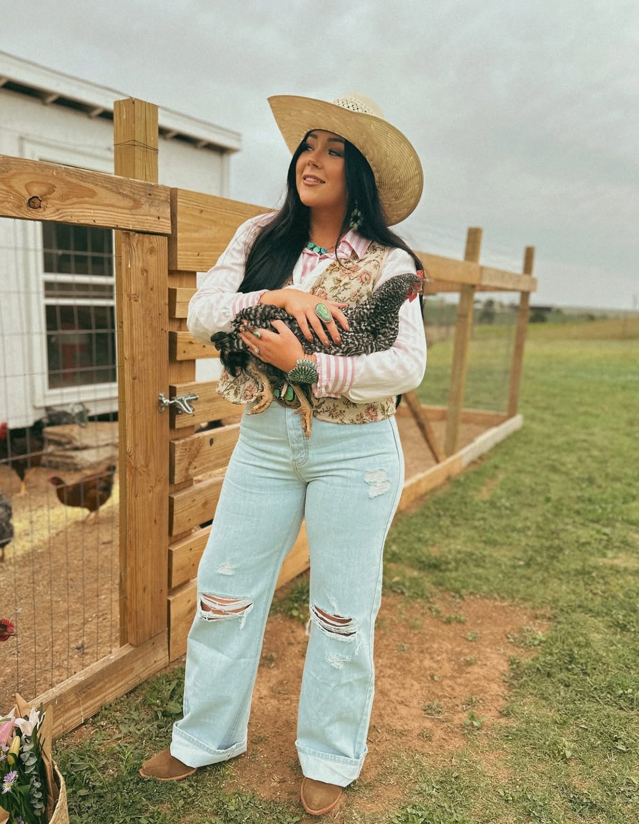 The Serena Jean in Light Denim
