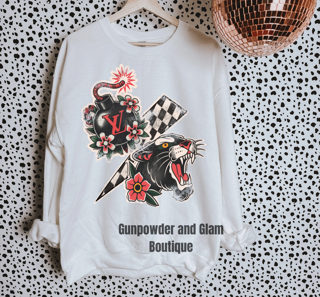 Trad Tat TEE or CREWNECK